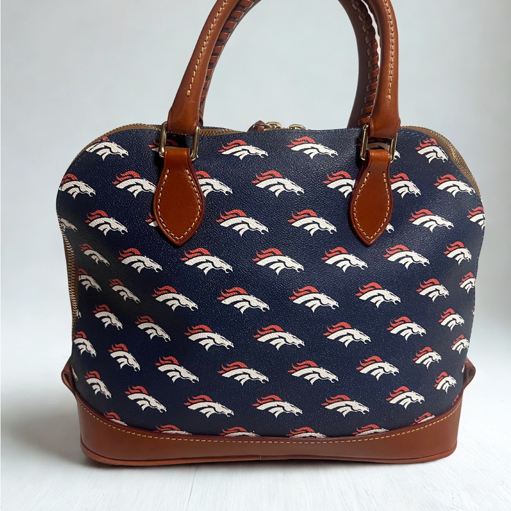Dooney & Bourke Denver Broncos Satchel - Picture 2 of 14